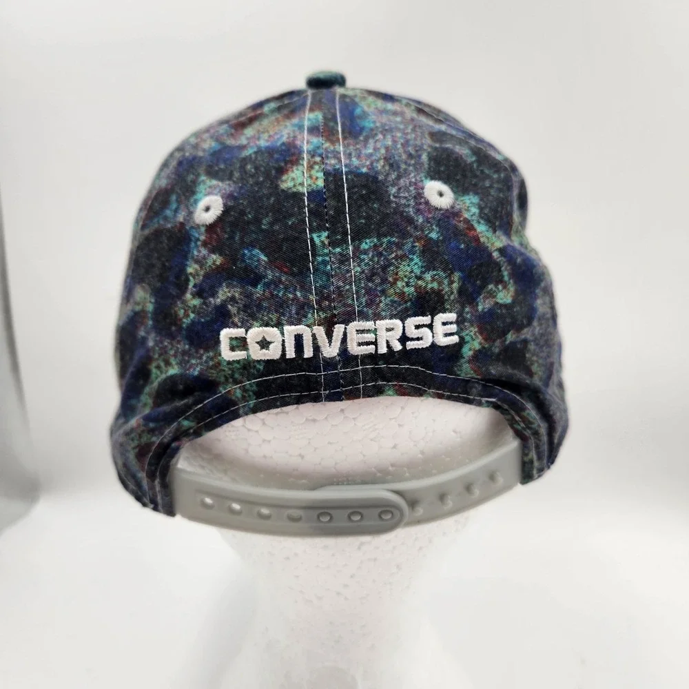 Converse Chuck Taylor All Star Baseball Hat Youth Multicolor Camo Snapback Cap‎